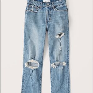 Abercrombie & Fitch The Boyfriend Midrise Sz 28 (6R)